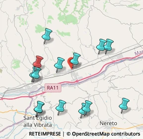 Mappa Via Salaria, 63078 Pagliare AP, Italia (4.60214)