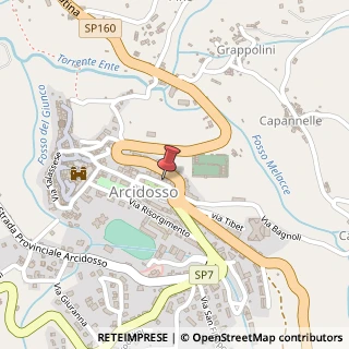 Mappa Piazza Indipendenza, 12A, 58031 Piancastagnaio, Siena (Toscana)