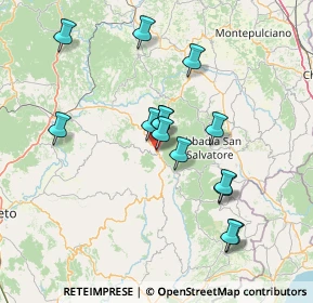 Mappa 58031 Arcidosso GR, Italia (14.11214)