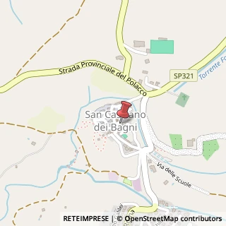 Mappa Piazza della Repubblica, 4, 53040 San Casciano dei Bagni, Siena (Toscana)