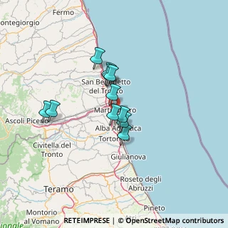 Mappa Via Del Lavoro, 64014 Martinsicuro TE, Italia (10.40545)
