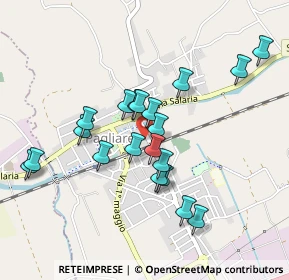 Mappa Via Alcide de Gasperi, 63078 Pagliare AP, Italia (0.4295)