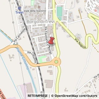 Mappa Via Faustana, 15, 06039 Trevi, Perugia (Umbria)