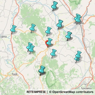 Mappa Via del Mercato, 06030 Giano Dell'umbria PG, Italia (9.5225)
