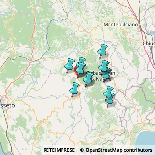 Mappa Piazza Indipendenza, 58031 Arcidosso GR, Italia (9.07357)