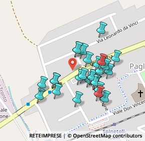 Mappa Via Papa Giovanni XXIII, 63078 Spinetoli AP, Italia (0.09286)