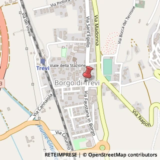 Mappa Via Sant' Egidio, 6, 06039 Trevi, Perugia (Umbria)