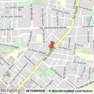Mappa Via Torino, 85, 10042 Nichelino TO, Italia, 10042 Nichelino, Torino (Piemonte)