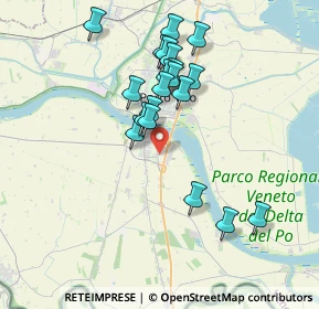 Mappa Via Verona, 45019 Taglio di Po RO, Italia (3.3845)