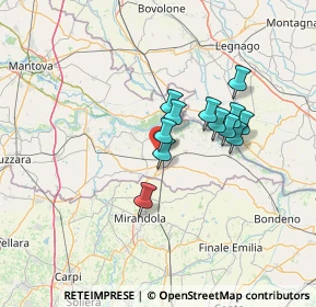 Mappa Via Fratelli Cervi, 46020 Villa Poma MN, Italia (10.29833)