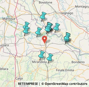 Mappa Via Fratelli Cervi, 46020 Villa Poma MN, Italia (11.46)