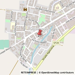 Mappa Via Donatori Sangue, 3, 29020 Gossolengo, Piacenza (Emilia Romagna)
