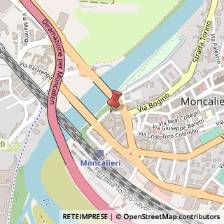 Mappa Via Goito, 7, 10024 Moncalieri, Torino (Piemonte)