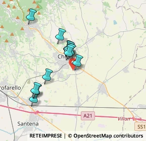 Mappa Via S. Geuna, 10023 Chieri TO, Italia (2.98769)