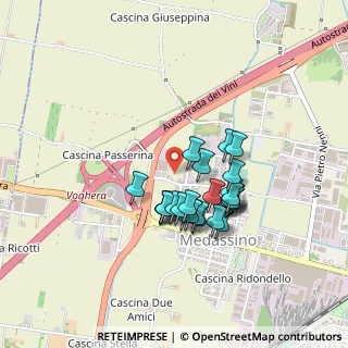 Mappa Via Passerina, 27058 Voghera PV, Italia (0.34615)
