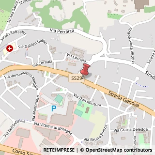 Mappa Strada Genova, 47, 10024 Moncalieri, Torino (Piemonte)