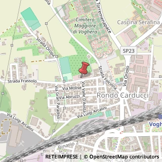 Mappa Strada Frassolo, 2B, 27058 Voghera, Pavia (Lombardia)