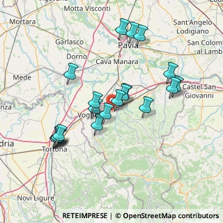 Mappa Via Ing. Adolfo Mazza, 27054 Montebello della Battaglia PV, Italia (14.3915)