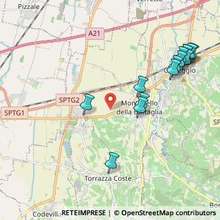 Mappa Via Ing. Adolfo Mazza, 27054 Montebello della Battaglia PV, Italia (2.52357)