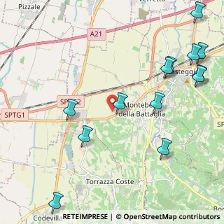 Mappa Via Ing. Adolfo Mazza, 27054 Montebello della Battaglia PV, Italia (2.77462)
