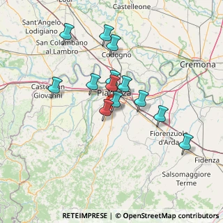 Mappa Via I Maggio, 29027 Podenzano PC, Italia (12.23308)