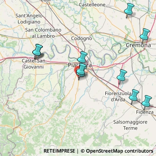 Mappa Via I Maggio, 29027 Podenzano PC, Italia (19.28273)