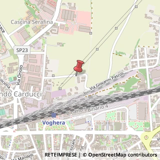 Mappa Via mercurio giovanni 2, 27058 Voghera, Pavia (Lombardia)