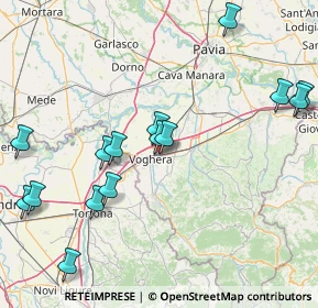 Mappa Strada Giarone, 27058 Voghera PV, Italia (18.87)