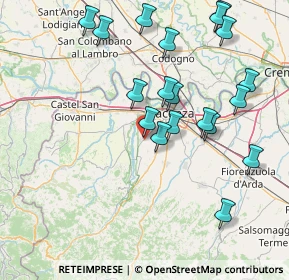 Mappa Strada Marchesana, 29020 Gossolengo PC, Italia (16.74842)