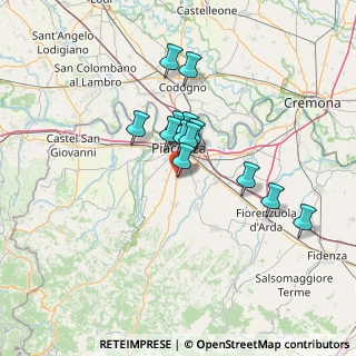 Mappa Via Francesco Petrarca, 29027 Podenzano PC, Italia (10.59385)