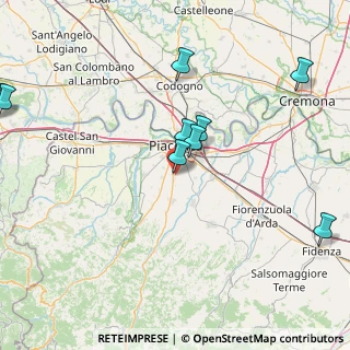 Mappa Via Francesco Petrarca, 29027 Podenzano PC, Italia (35.2565)