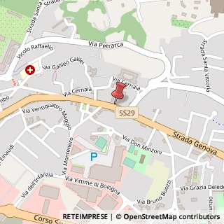 Mappa Via Tenivelli, 31, 10024 Moncalieri, Torino (Piemonte)