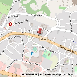 Mappa Via Tenivelli, 29, 10024 Moncalieri, Torino (Piemonte)