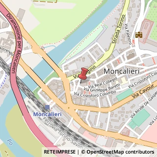 Mappa Via Giacomo Matteotti, 1, 10024 Moncalieri, Torino (Piemonte)