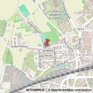 Mappa Strada Frassolo, 5, 27058 Voghera, Pavia (Lombardia)