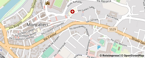 Mappa Moncalieri