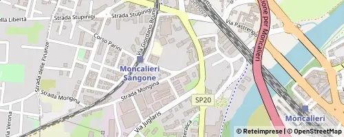 Mappa Moncalieri