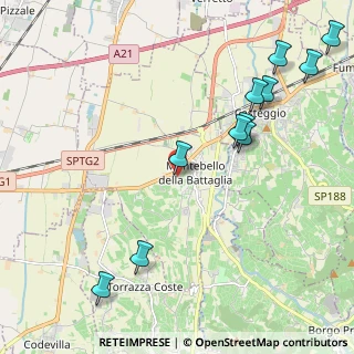 Mappa Via Don Luigi Orione, 27054 Montebello della Battaglia PV, Italia (2.55455)