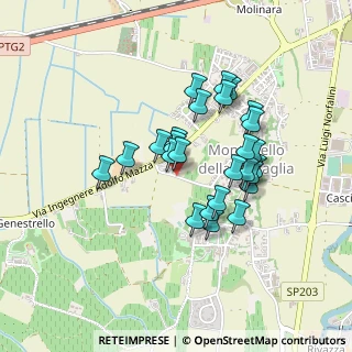 Mappa Via Don Luigi Orione, 27054 Montebello della Battaglia PV, Italia (0.36231)