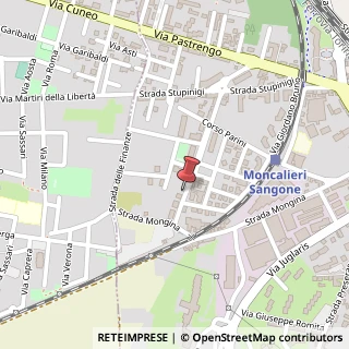 Mappa Strada del Cervo, 30, 10024 Moncalieri, Torino (Piemonte)