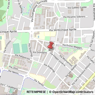 Mappa Via Pier Luigi da Palestrina,  16, 10042 Nichelino, Torino (Piemonte)