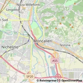 Mappa Moncalieri