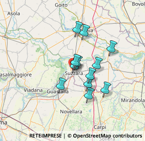 Mappa Via Francoise Mitterand, 46029 Suzzara MN, Italia (10.07583)