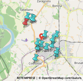 Mappa Via Francoise Mitterand, 46029 Suzzara MN, Italia (1.46875)