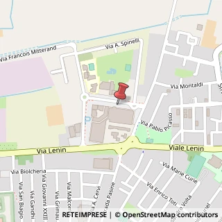 Mappa Via F. Mitterrand, 1/C, 46029 Suzzara, Mantova (Lombardia)