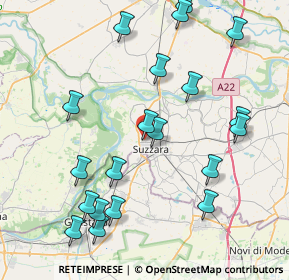 Mappa Via Francoise Mitterand, 46029 Suzzara MN, Italia (9.2705)