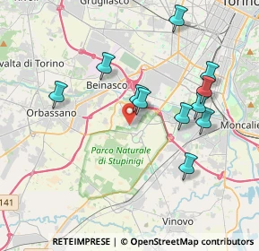 Mappa Via Generale Perotti, 10092 Borgaretto TO, Italia (3.72727)