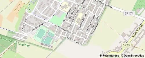 Mappa Beinasco
