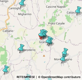 Mappa 20121 Grana AT, Italia (2.595)