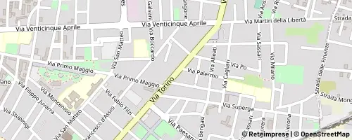 Mappa Nichelino